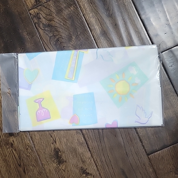 ⭐️4/10⭐️ NEW- Communion Celebration Collection 54" X 102" Plastic Tablecover - Picture 2 of 4